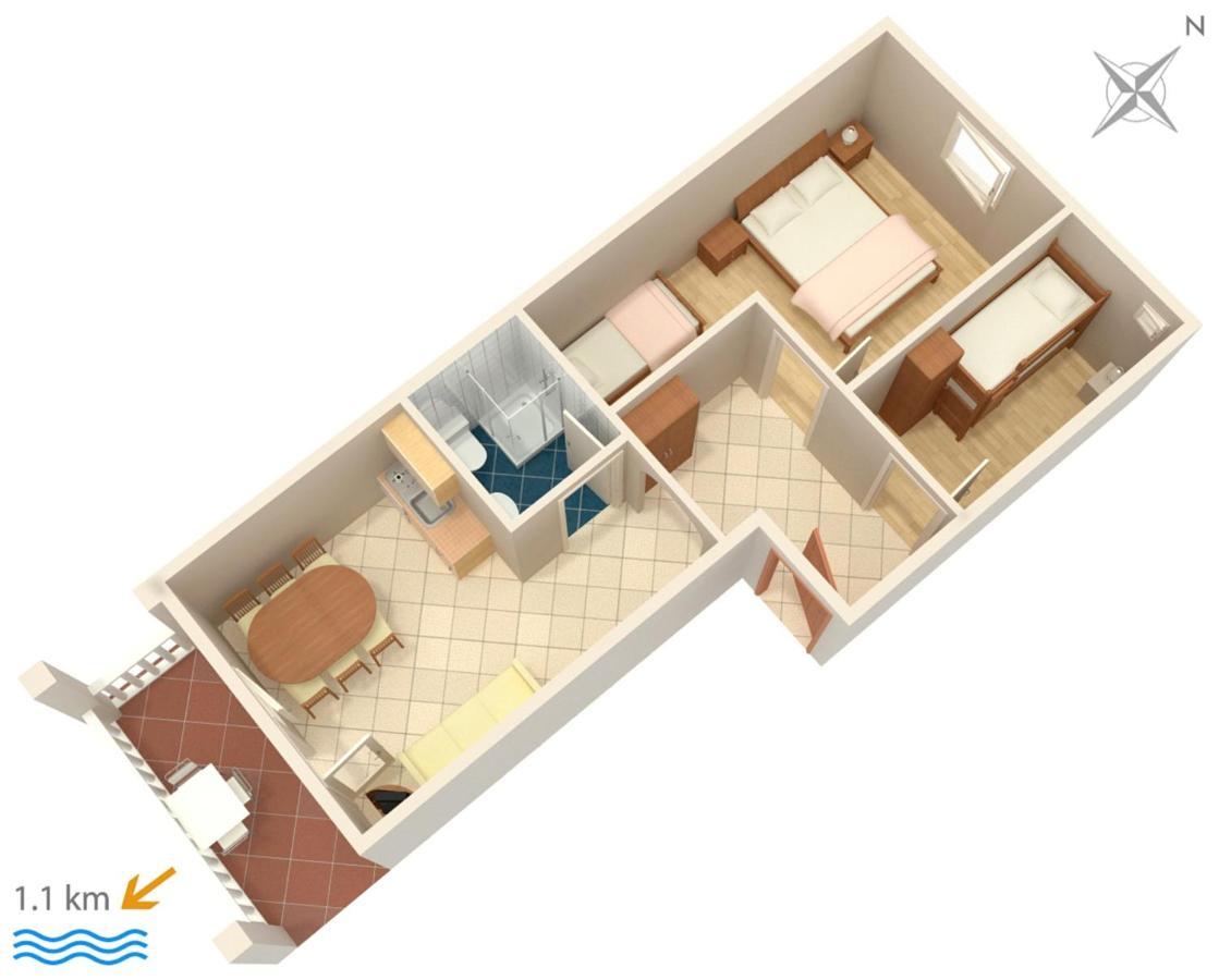 Apartments And Rooms With Parking Space Biograd Na Moru, Biograd - 4305 エクステリア 写真